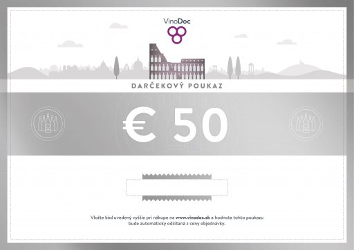 Darčekovy poukaz 50 €